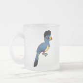 Great Blue Turaco Mattglastasse (Links)