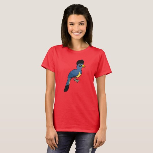 Great Blue Turaco T-Shirt (Vorne ganz)