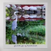 Great Blue Zen Poster (Vorne)