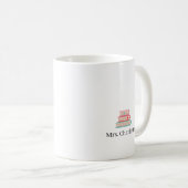 Great Bookkeeper Personalized Name Gift Kaffeetasse (VorderseiteRechts)
