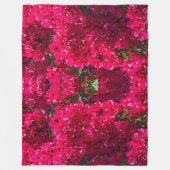 Great Bougainvillea Fleece Blanket (Vorderseite)