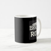 Great Brain Rot Sprichwort Kaffeetasse (VorderseiteRechts)
