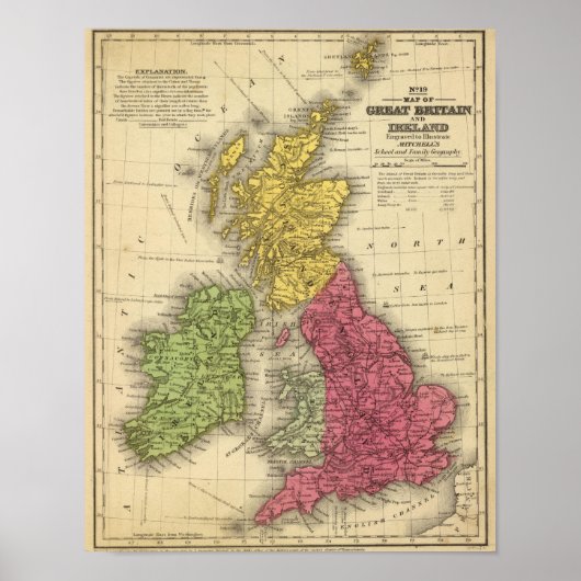 Great Britain and Ireland 2 Poster (Vorne)