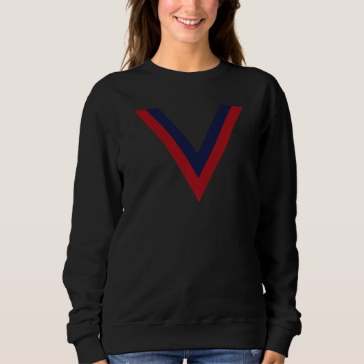 Great Britain Rugby League Red Blue V Sweatshirt (Vorderseite)