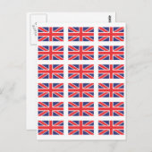 Great Britain Union Jack Flag Postcard Postkarte (Vorne/Hinten)