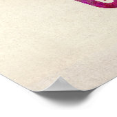 Great Britain Watercolor Map Poster (Ecke)