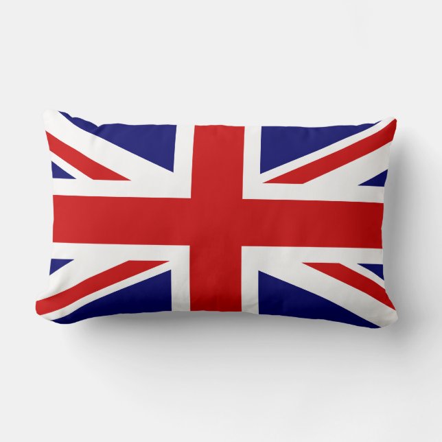 Great British Union Jack Pillow Lendenkissen (Vorderseite)