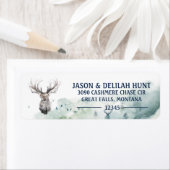 Great Buck Rustic Forest Junting Rücksendeadresse (Insitu)