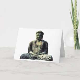 Great Buddha Grußkarte Karte