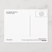 Great Buddha - Kamakura Postkarte (Rückseite)