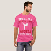 Great Capoeira Design Brasil Fighting Dance Karate T-Shirt (Vorne ganz)