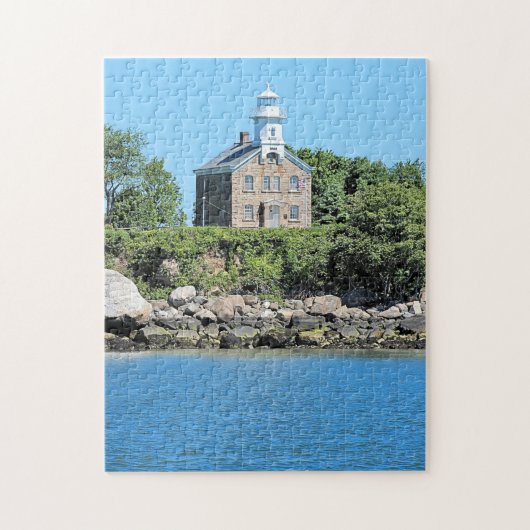 Great Captain Island Lighthouse Connecticut Puzzle (Vertikal)