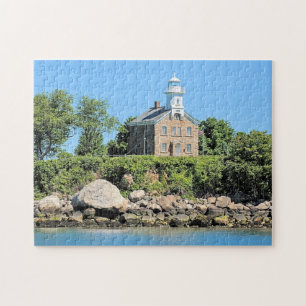 Great Captain Island Lighthouse Connecticut Puzzle
