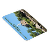Great Captain Island Lighthouse, CT Foto Magnet (Rechte Seite)
