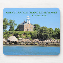 Great Captain Island Lighthouse, CT Mousepad