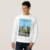 Great Captain Island Lighthouse, CT Sweatshirt (Vorne ganz)