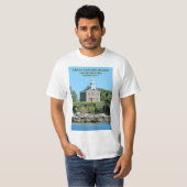 Great Captain Island Lighthouse, CT T - Shirt (Vorne ganz)