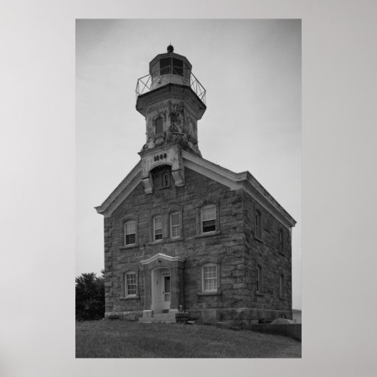 Great Captain Island Lighthouse Poster (Vorne)