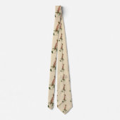 Great Carolina Wren - Audubons Vögel in Amerika Krawatte (Rückseite)