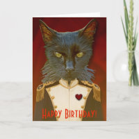 Great Cat General Birthday Card!