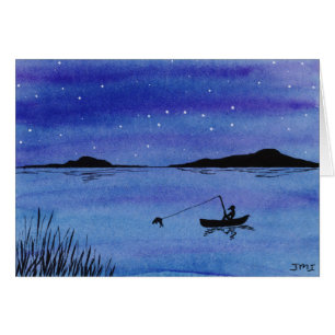 Great Catch Grußkarte