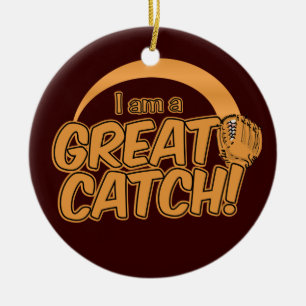 GREAT CATCH! Sonderanfertigung Keramik Ornament
