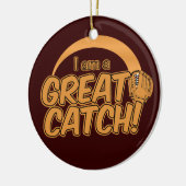 GREAT CATCH! Sonderanfertigung Keramik Ornament (Links)