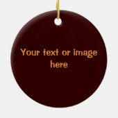 GREAT CATCH! Sonderanfertigung Keramik Ornament (Hinten)
