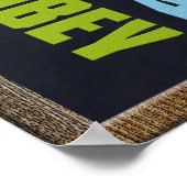 Great Commission Mathew 28 Chalkboard Poster (Ecke)