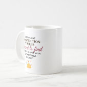 Great Construction Worker Personalized Name Gift Kaffeetasse (Vorderseite Links)