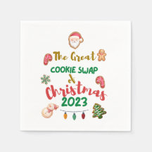 Great Cookie Swap of Christmas 2023 - Napkins