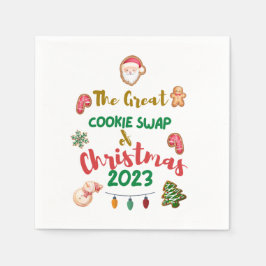 Great Cookie Swap of Christmas 2023 - Napkins Serviette