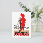 Great Crippler ~ Syphilis Postkarte (Stehend Vorderseite)