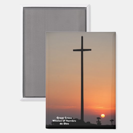 Great Cross St. Augustine, Florida Magnet (Vorderseite/Rückseite)