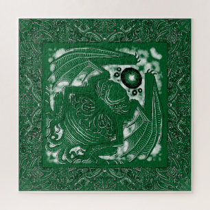 Great Cthulhu Glow Green Puzzle
