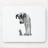 great-dane-and-chihuahua1 mousepad (Vorne)