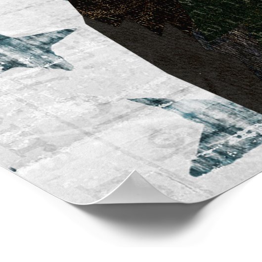 GREAT DANE AND FALCON POSTER (Ecke)