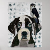 GREAT DANE AND FALCON POSTER (Vorne)
