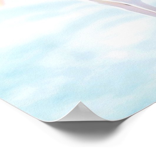 Great Dane Angel Harle UC Poster (Ecke)