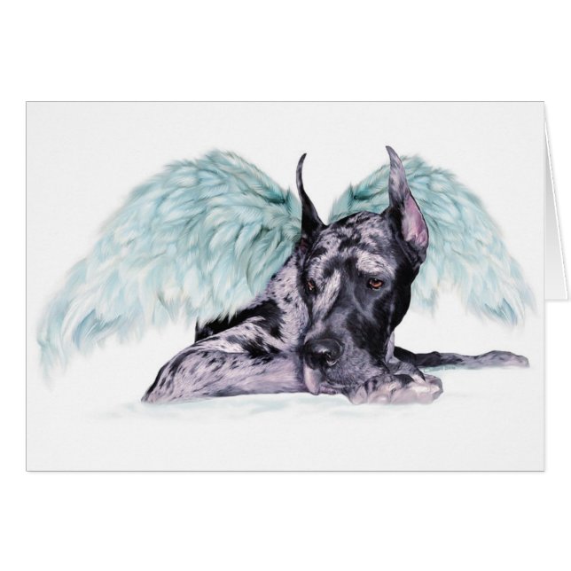 Great Dane Angel Merle (Vorderseite (Horizontal))