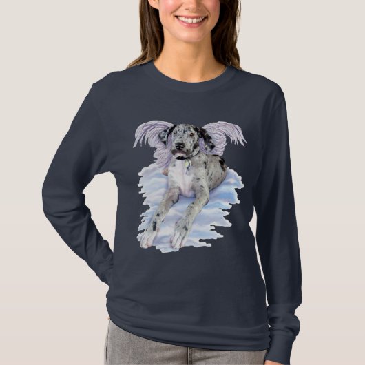 Great Dane Angel Merle UC T-Shirt (Vorderseite)