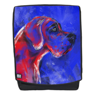Great Dane Art Backpack Rucksack
