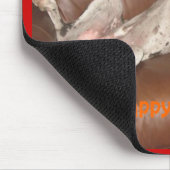 Great Dane Ate zu viel Halloween Candy Mousepad (Ecke)