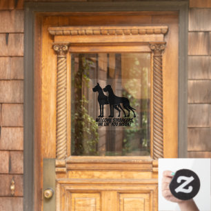 Great Dane Aufkleber / Fensterbild