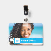 Great Dane Badge Ausweis (Vorderseite mit Clip)