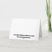 Great Dane - bald wieder gesund werden Karte (Rückseite)