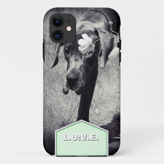Great Dane Ballou Case-Mate iPhone Hülle (Rückseite)