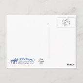 Great Dane Best Friends Postkarte (Rückseite)