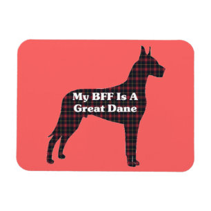 Great Dane BESTE FREUNDIN Magnet