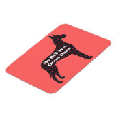 Great Dane BESTE FREUNDIN Magnet (Linke Seite)
